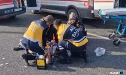 Yolun karşısına geçmek istedi... Talihsiz adam...