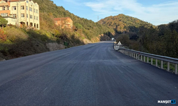 Çalışmalar tamamlandı... Yol hizmete açıldı...