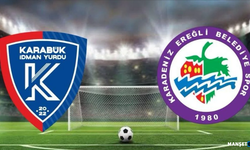 Ereğli Belediyespor, Karabük'ten 3 puan ile döndü...