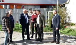 Eski Belediye binasının alanına yeni düzenleme...