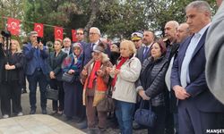 12 mürettebat için yapılan anıt törenle açıldı...