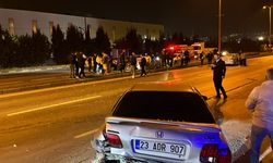 Potbaşında feci kaza... Ekipler olay yerinde...