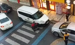 Engelli kişi kaldırıma çıkamadı; sürücüye ise...