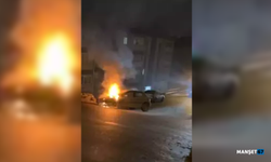 Alkollü sürücü duvara çarptı... Otomobil...