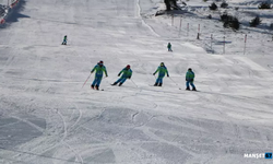 Kayak merkezi Kartalkaya’da 2 otelle sezon açıldı...