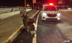 Motosiklet kazasında astsubay ağır yaralandı...