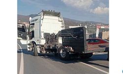 Dorse çekiciden ayrıldı… Yol trafiğe kapandı…