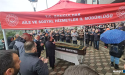 Aile ve Sosyal Hizmetler İl Müdürlüğü önünde acı veda...