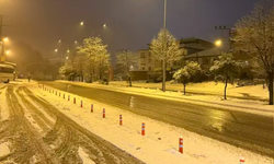 Kar yağışı nedeniyle 65 köy yolu kapandı...