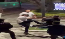 Polis havaya ateş açarak müdahale etti... 2 gözaltı...