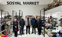 Kaymakam Fatih Yılmaz’dan Sosyal Market’e ziyaret....