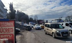 Ay City AVM'de korku dolu anlar... Kesici alet ile...