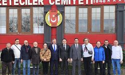 ZGC'ye anlamlı ziyaret... Gazeteciler gününü kutladılar...