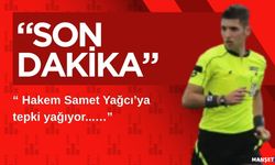 Hakem Samet Yağcı’ya tepki yağıyor...