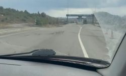 Organize sanayi yolunda göçük...