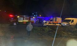 İş yerinde çıkan yangın korku dolu anlar yaşattı...