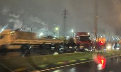 TIR'ı yol ortasında bırakıp ortadan kayboldu...