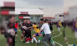 Amatör maçta kavga... 1 yaralı...