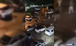 AVM otoparkındaki bıçaklı kavga kamerada...