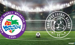 Ereğli Belediyespor, 52 Orduspor maçında ilk gol sesi geldi