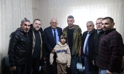 Başkan Posbıyık, Depremzede aileyi ziyarette bulundu...