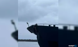 2 kuru yük gemisi çarpıştı... Kazada ise!...