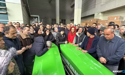 Kazada ölen evli çift toprağa verildi...