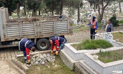 Ereğli’de Mezarlıklar bayrama hazırlanıyor