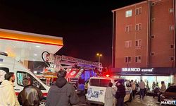 Camdan sarktı... Etrafa bağırdı..