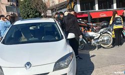 Bir anlık dikkatsizlik kazaya sebep oldu…