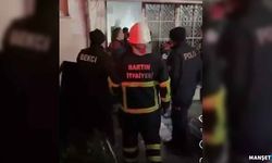 Binada yangın paniği… Hastaneye kaldırıldılar…