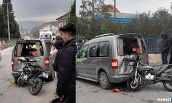 Feci kaza… Duran kamyonete çarptı…