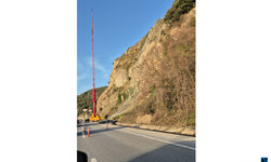 Ereğli  - Alaplı karayolunda ağ örme işlemine başlandı...