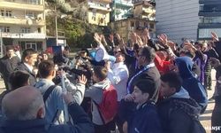 Zafer Sonrası Taraftardan Coşkulu Kutlama...