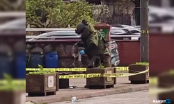 Elimde bomba var diye bağıran şahıs korku dolu anlar yaşattı