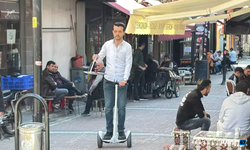 İşlere yetişemeyince böyle bir çözüm buldu...