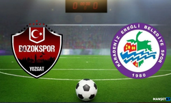 Yozgat Bozokspor ile Kdz. Ereğli Belediyespor maçı...
