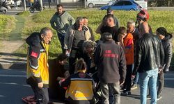 Kavşakta kaza… Bir kişi yaralandı…