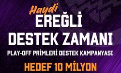 Ereğli Belediyepsor'dan Play- Off için destek istemi...
