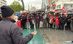 Sumud Filosu’na yapılan saldırı protesto edildi...