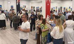 Resim Sergisine ilgi çok yoğun oldu…