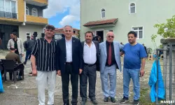 Milletvekili Bozkurt, Roman vatandaşlarla bayramlaştı