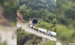 Heyelan Ereğli Zonguldak yolunu kapattı…