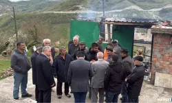 Saffet Bozkurt, yaşlı çifti ziyaret etti…