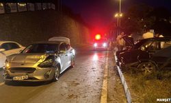 Çarptığı otomobili metrelerce sürükledi…
