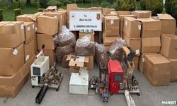 2 ton kıyılmış tütün ele geçirildi…