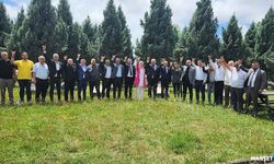 MHP Yönetimi Şehitler Ormanı'nda bir araya geldi
