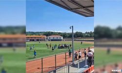 Kadınlar 3'üncü Lig maçında yaşanan kavga...