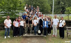 Kayalıdere Volkanik Şelaleleri’ni Gezdiler…