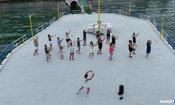 Ereğli Belediyesi BARIŞ Plajı’nda Zumba coşkusu!